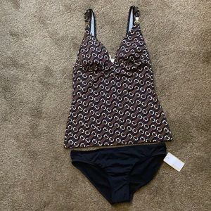 New‼️ Michael Kors Tankini Top and Bikini Bottoms